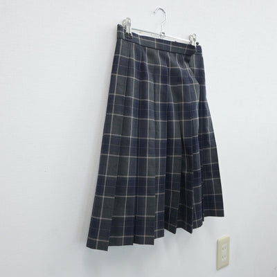 【中古】大阪府 常翔学園中学校・高等学校 女子制服 2点（スカート）sf018605