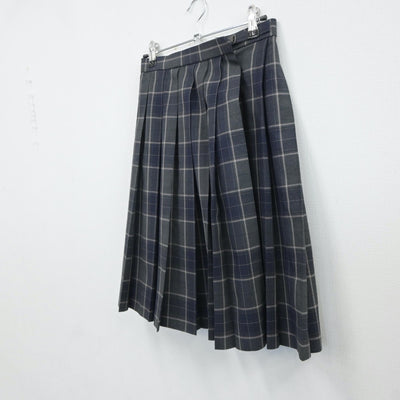 【中古】大阪府 常翔学園中学校・高等学校 女子制服 2点（スカート）sf018605