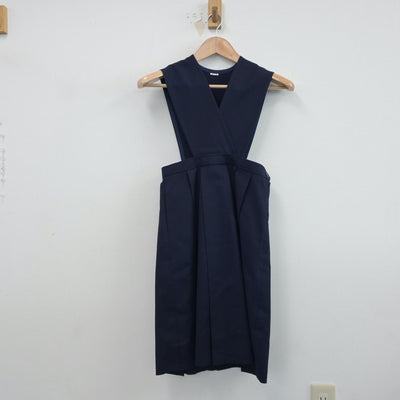 【中古】大阪府 大阪信愛女学院 女子制服 1点（ジャンパースカート）sf018606