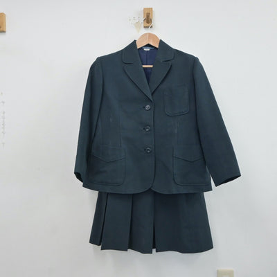 【中古】兵庫県 星和台中学校 女子制服 2点（ブレザー・スカート）sf018610