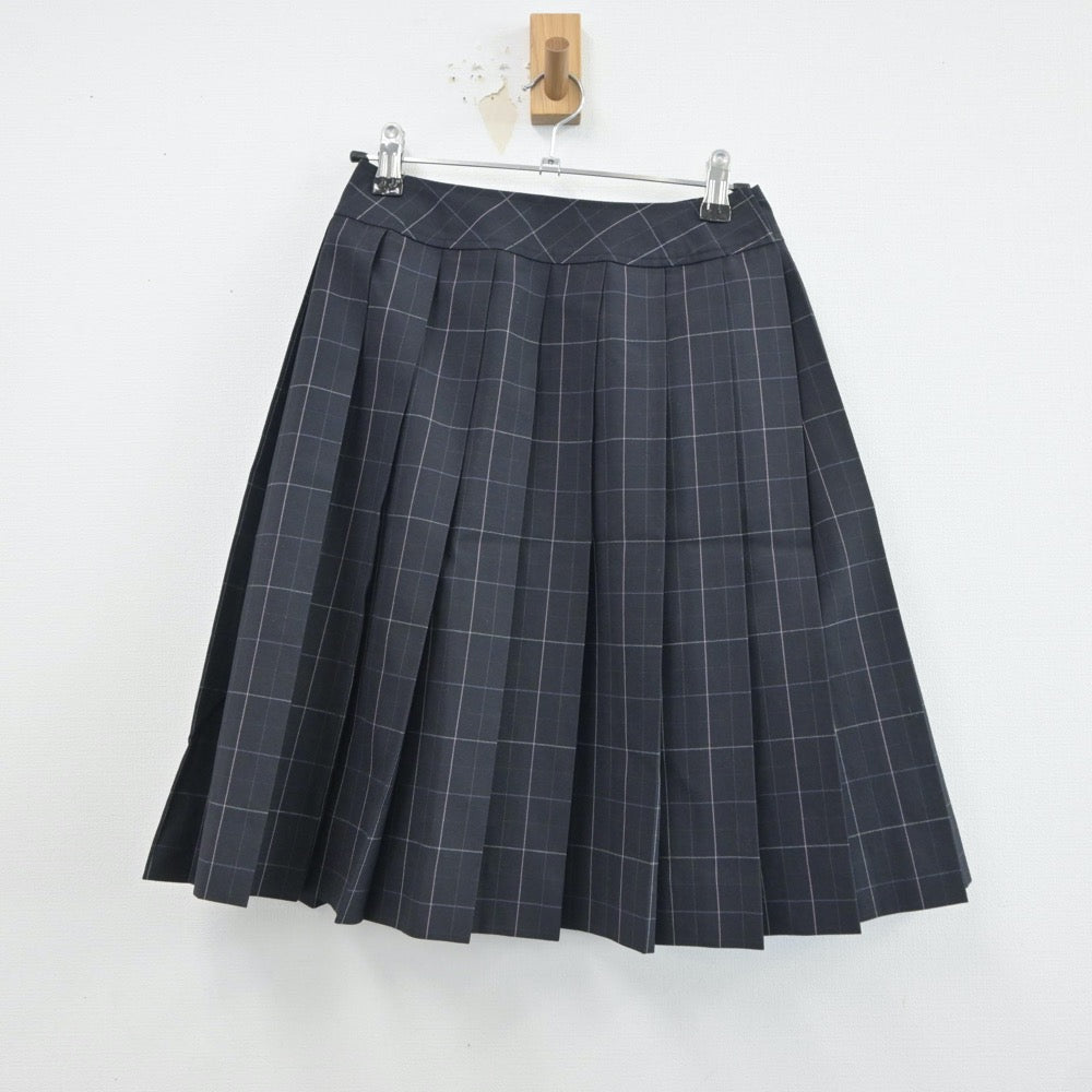 【中古】宮城県 仙台商業高等学校 女子制服 3点（シャツ・スカート）sf018616