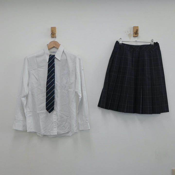 中古制服】宮城県 仙台商業高等学校 女子制服 3点（シャツ・スカート）sf018617【リサイクル学生服】 | 中古制服通販パレイド