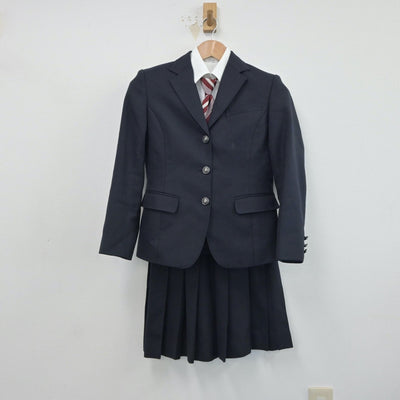 【中古】愛知県 碧南工科高等学校 女子制服 5点（ブレザー・シャツ・スカート）sf018621