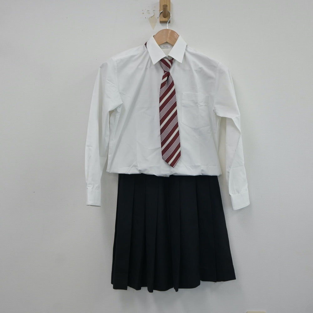 【中古】愛知県 碧南工科高等学校 女子制服 5点（ブレザー・シャツ・スカート）sf018621