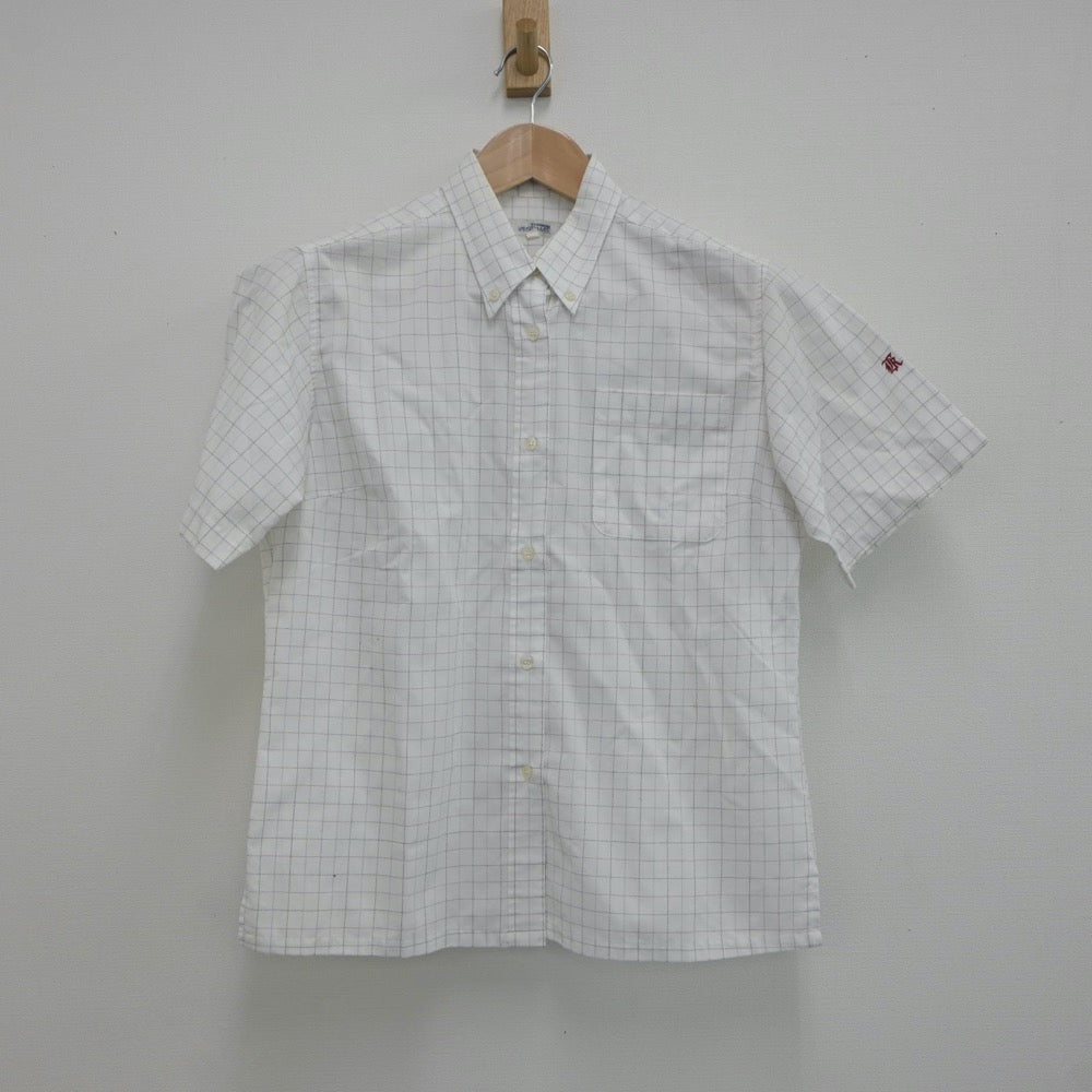 【中古】広島県 河内高等学校 女子制服 2点（シャツ・スカート）sf018630