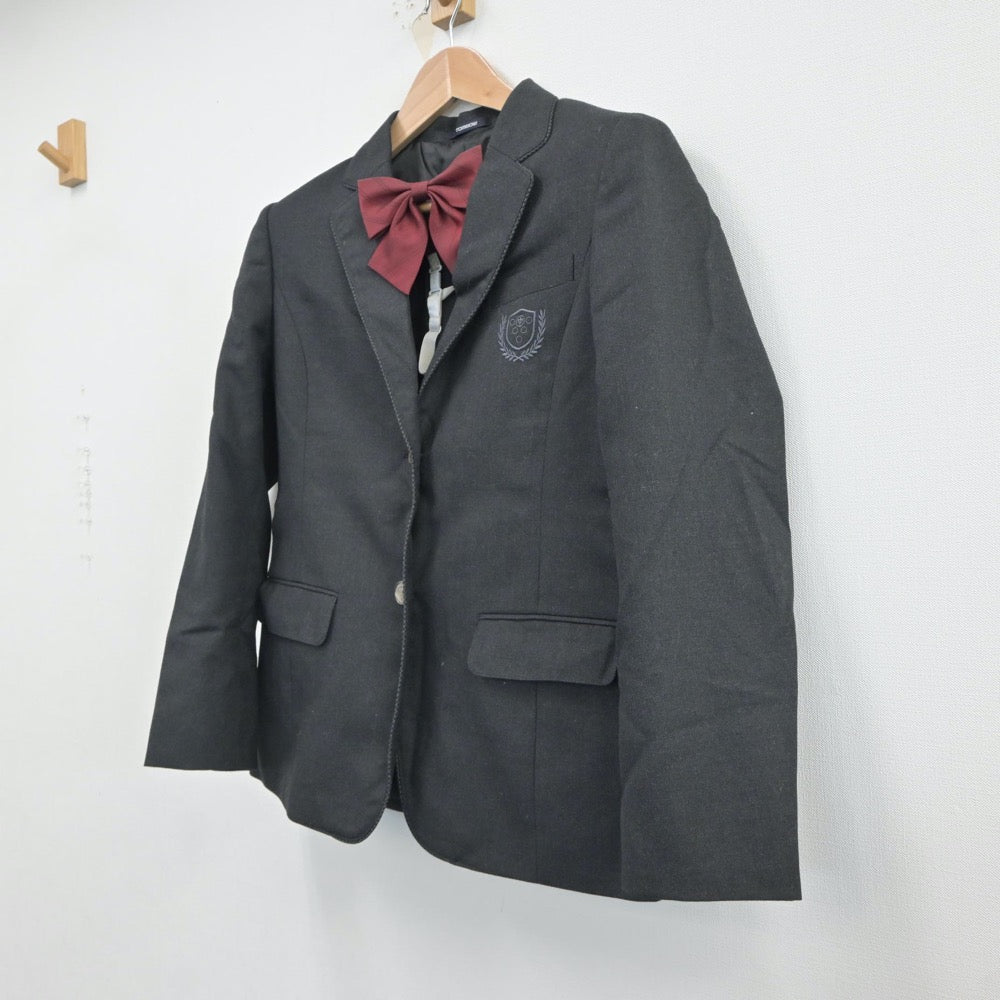 【中古】広島県 ルネサンス高等学校 女子制服 2点（ブレザー）sf018650