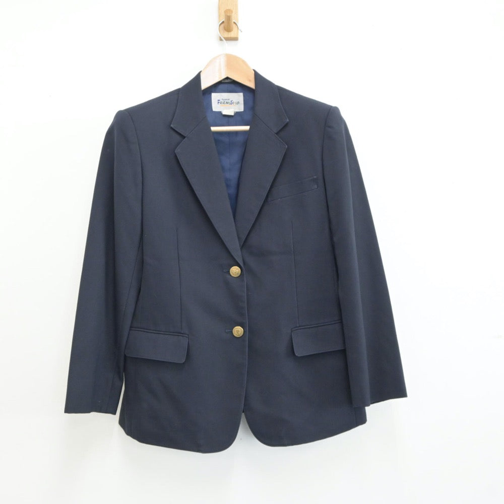 【中古】埼玉県 上尾中学校 女子制服 2点（ブレザー・スカート）sf018676