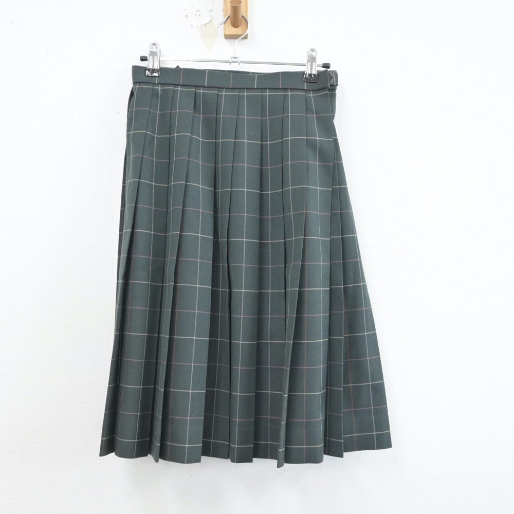 【中古】北海道 月寒中学校 女子制服 4点（ブレザー・シャツ・スカート）sf018687