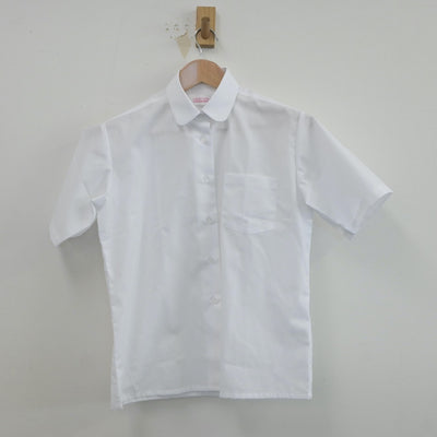 【中古】北海道 月寒中学校 女子制服 2点（シャツ・ベスト）sf018688