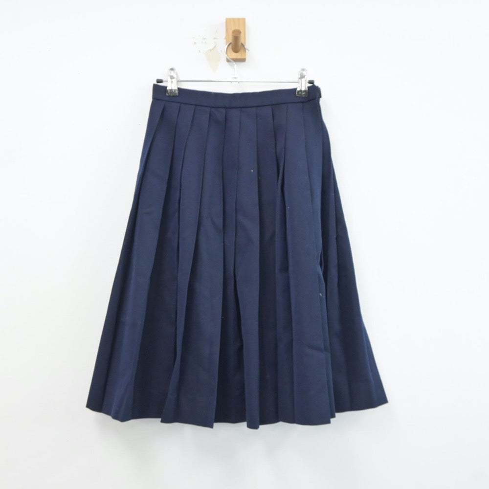 【中古】山口県 厚南中学校 女子制服 3点（セーラー服・スカート）sf018692