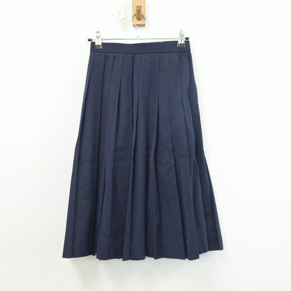 【中古】山口県 厚南中学校 女子制服 3点（セーラー服・スカート）sf018693