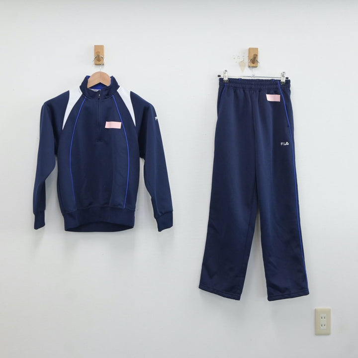 東女体　ジャージ　上下　 M ・L 中古】東京都 錦城高等学校 女子制服 3点 (ジャージ 上