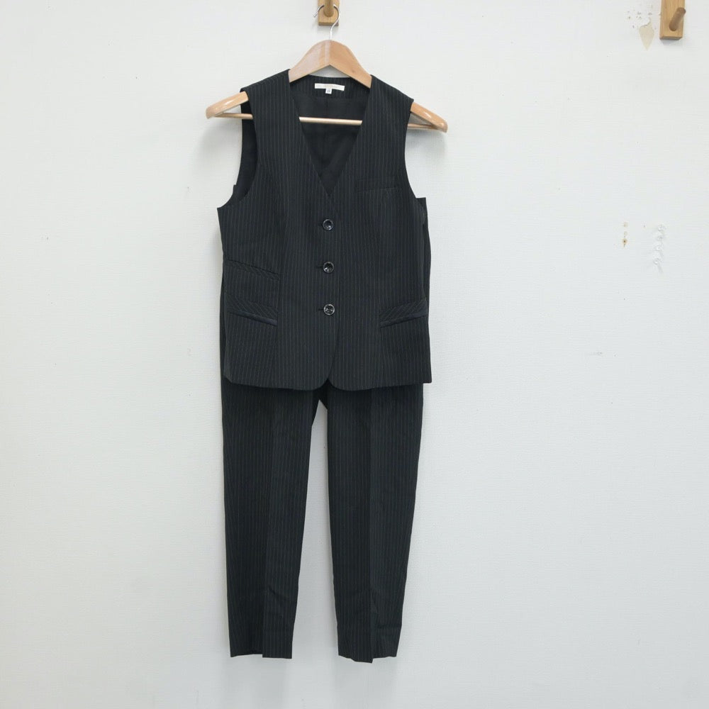 【中古】会社制服 事務服 2点 sf018704