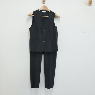 【中古】会社制服 事務服 2点 sf018704