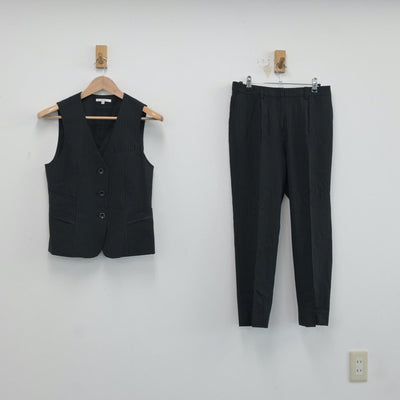 【中古】会社制服 事務服 2点 sf018704