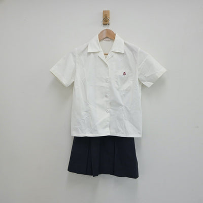 【中古】愛知県 名古屋市立向陽高等学校 女子制服 3点（シャツ・スカート）sf018705