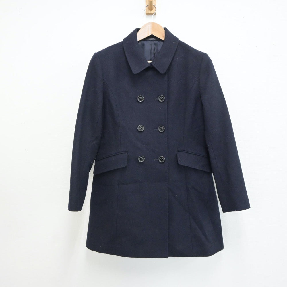 【中古】神奈川県 英理女子学院高等学校 女子制服 1点（コート）sf018714