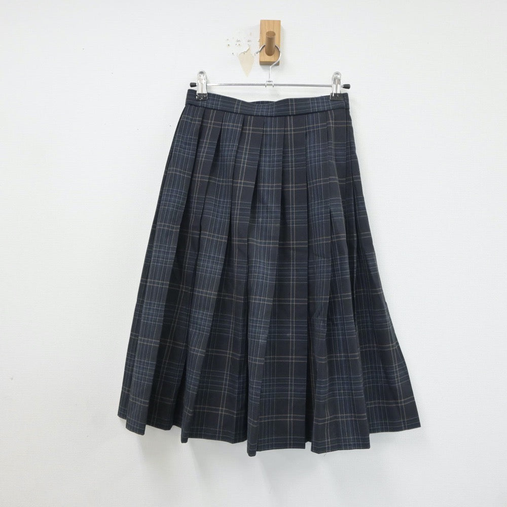 【中古】兵庫県 神戸第一高等学校 女子制服 4点（ブレザー・シャツ・ニット・スカート）sf018719