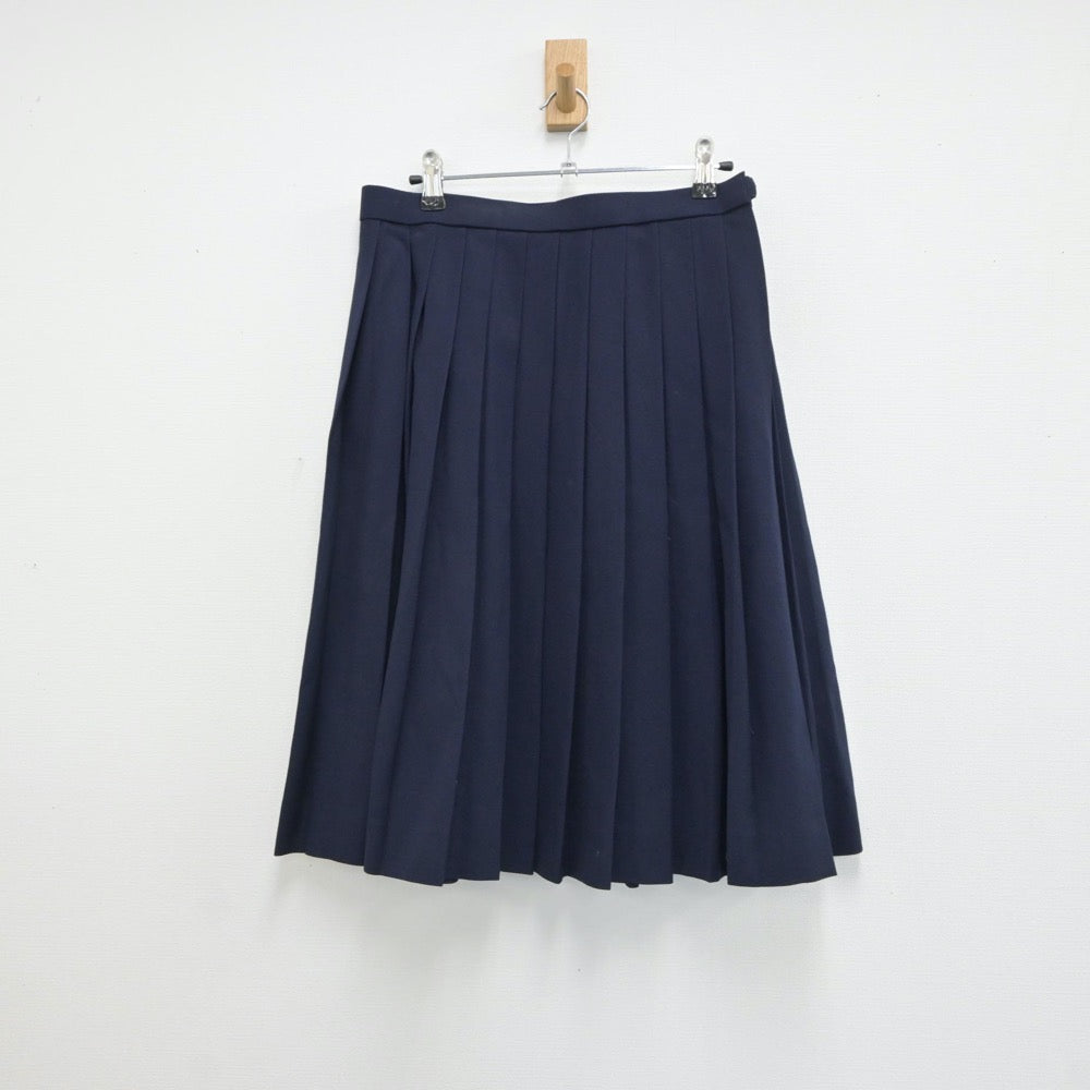 【中古】兵庫県 神戸市立葺合中学校 女子制服 3点（ブレザー・ニット・スカート）sf018722