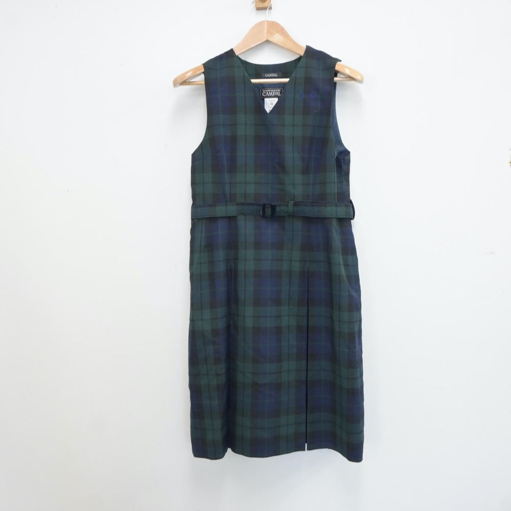 中古制服】北海道 札幌市立八条中学校 女子制服 2点（シャツ・ジャンパースカート）sf018730【リサイクル学生服】 | 中古制服通販パレイド