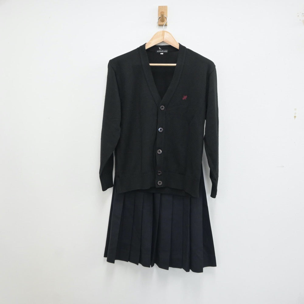 【中古】愛知県 愛知県立常滑高等学校 女子制服 3点（ブレザー・ニット・スカート）sf018742