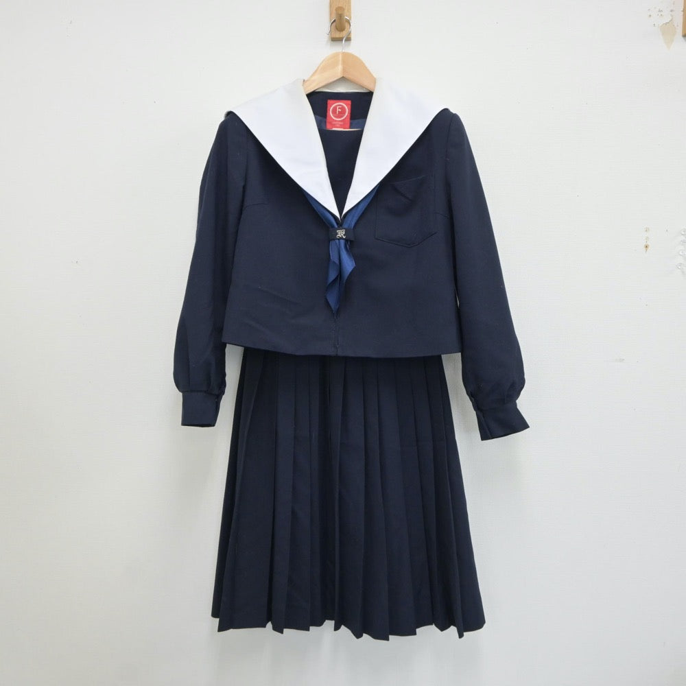 【中古】愛知県 愛知県春日井市立高蔵寺中学校 女子制服 2点（セーラー服・スカート）sf018750