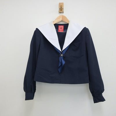 【中古】愛知県 愛知県春日井市立高蔵寺中学校 女子制服 2点（セーラー服・スカート）sf018750