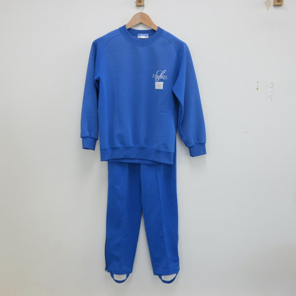 【中古】愛知県 安城市立篠目中学校 女子制服 2点（ジャージ 上・ジャージ 下）sf018764