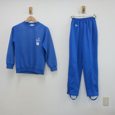 【中古】愛知県 安城市立篠目中学校 女子制服 2点（ジャージ 上・ジャージ 下）sf018764