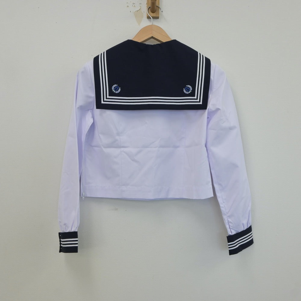 【中古】東京都 和洋国府台女子高等学校 女子制服 3点（セーラー服・ニット）sf018766