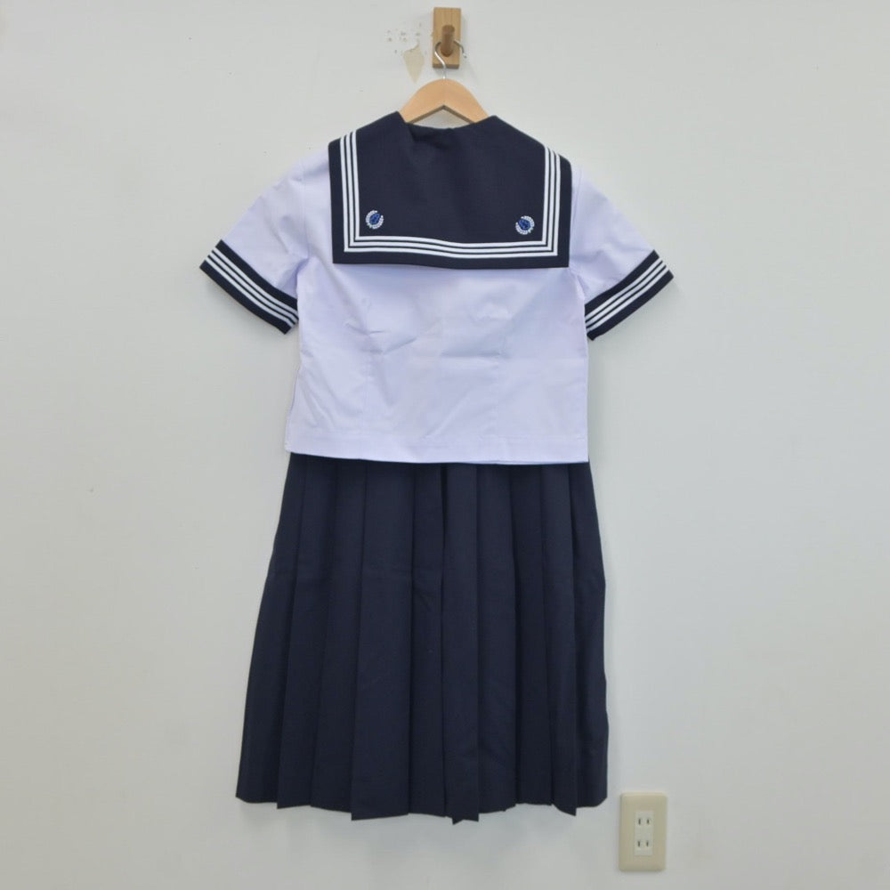 【中古】東京都 和洋国府台女子高等学校 女子制服 6点（セーラー服・スカート）sf018769