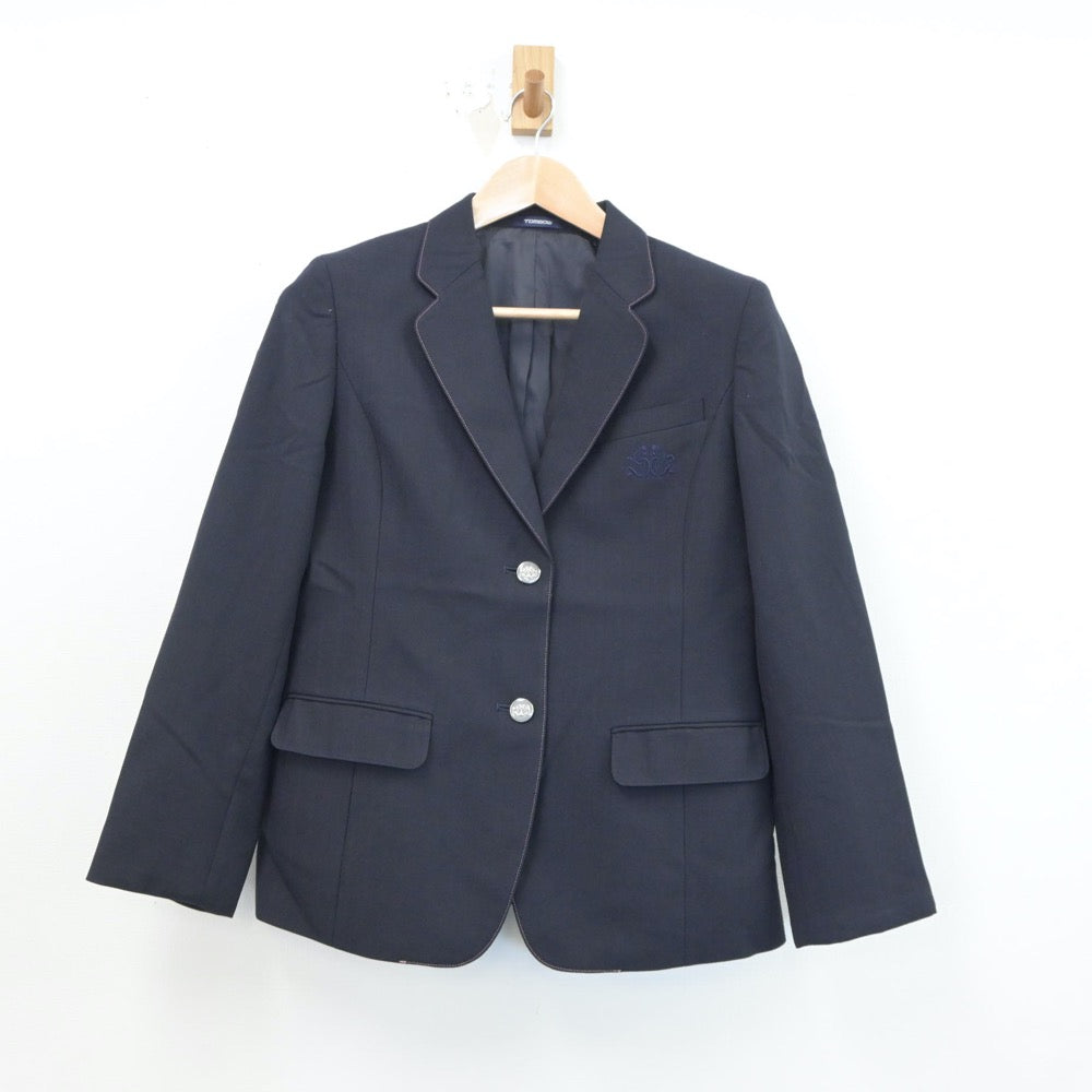 【中古】東京都 桜丘中学校 女子制服 4点（ブレザー・スカート）sf018776