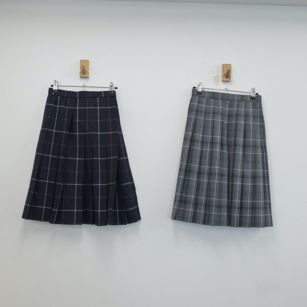 【中古】東京都 桜丘中学校 女子制服 4点（ブレザー・スカート）sf018776