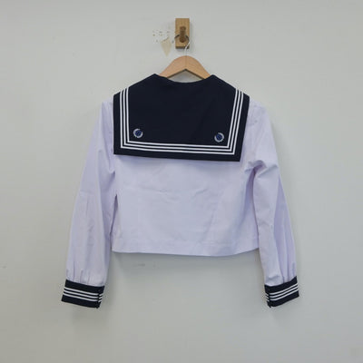 【中古】東京都 和洋国府台女子高等学校 女子制服 3点（セーラー服・ニット）sf018786