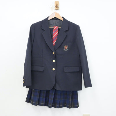 【中古】愛知県 第一学院高等学校 女子制服 3点（ブレザー・スカート）sf018791