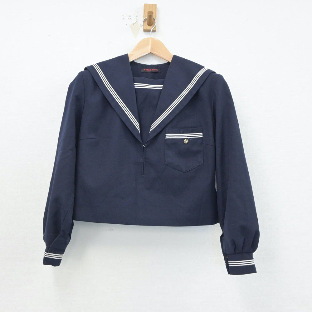 【中古】大阪府 光陽中学校 女子制服 1点（セーラー服）sf018801