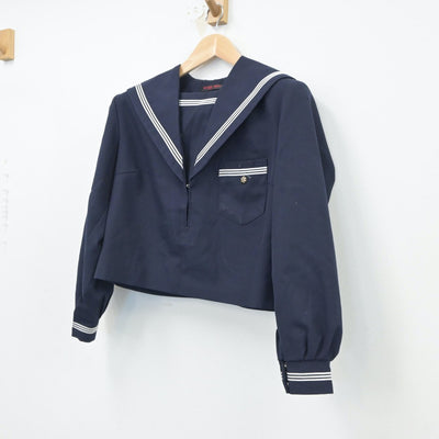 【中古】大阪府 光陽中学校 女子制服 1点（セーラー服）sf018801