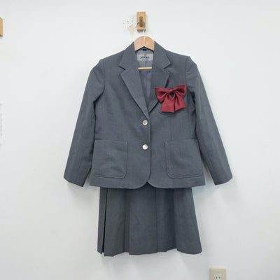 【中古】埼玉県 高根中学校 女子制服 4点（ブレザー・ベスト・スカート）sf018808