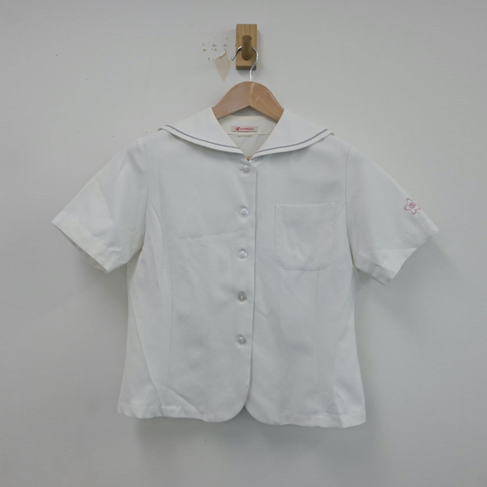 【中古】東京都 用賀中学校 女子制服 1点（セーラー服）sf018809