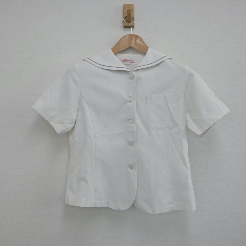 【中古】東京都 用賀中学校 女子制服 2点（セーラー服・スカート）sf018820