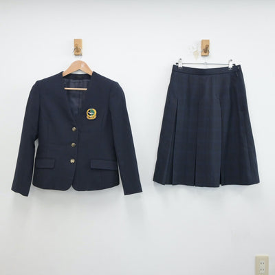 【中古】神奈川県 東海大学付属相模高等学校 女子制服 3点（ブレザー・ベスト・スカート）sf018823