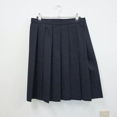 【中古】京都府 京都西山高等学校 女子制服 4点（ブレザー・スカート）sf018825