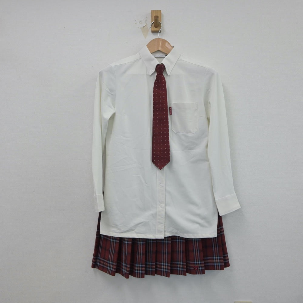 中古制服】京都府 華頂女子高等学校 女子制服 5点（ブレザー・シャツ