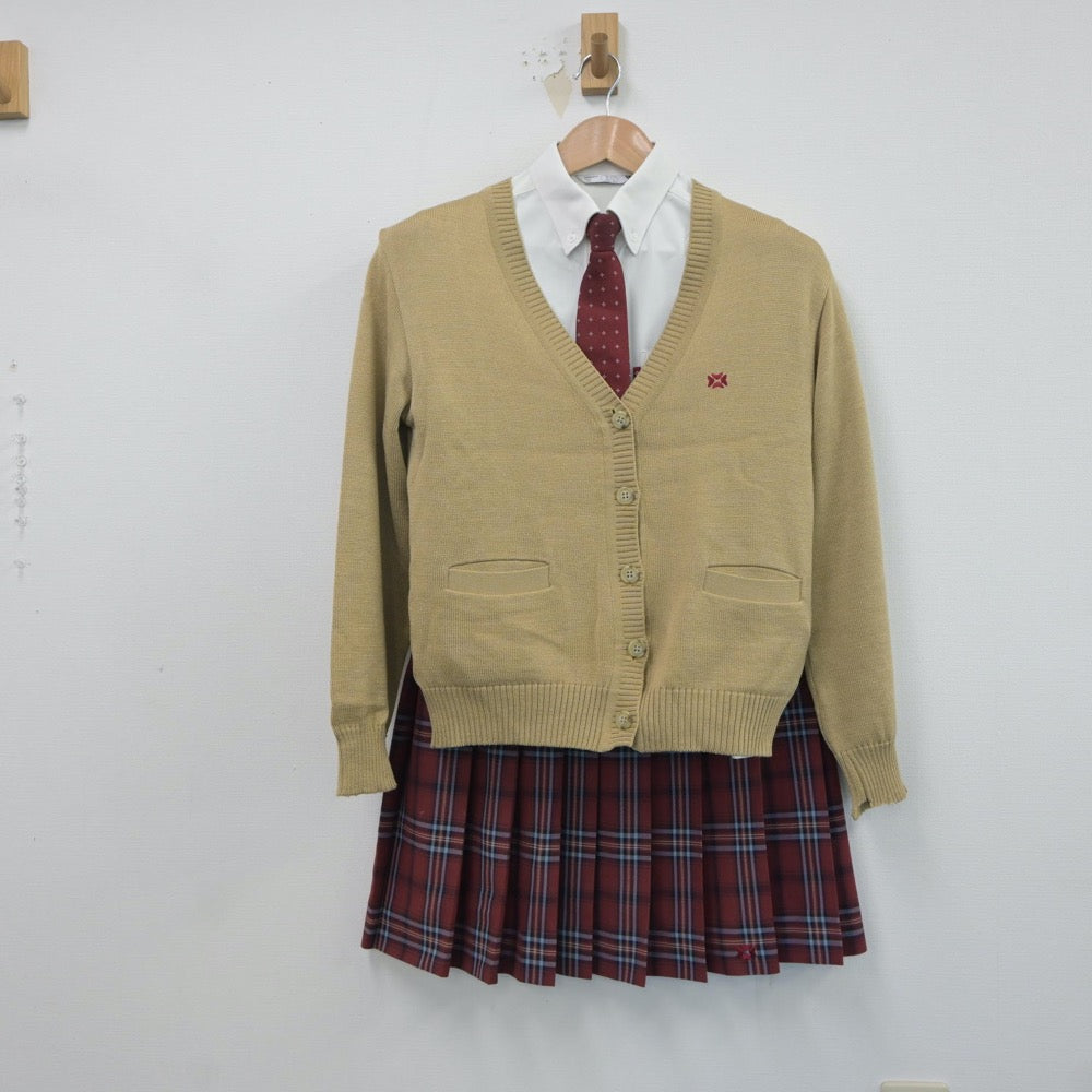 中古制服】京都府 華頂女子高等学校 女子制服 5点（ブレザー・シャツ