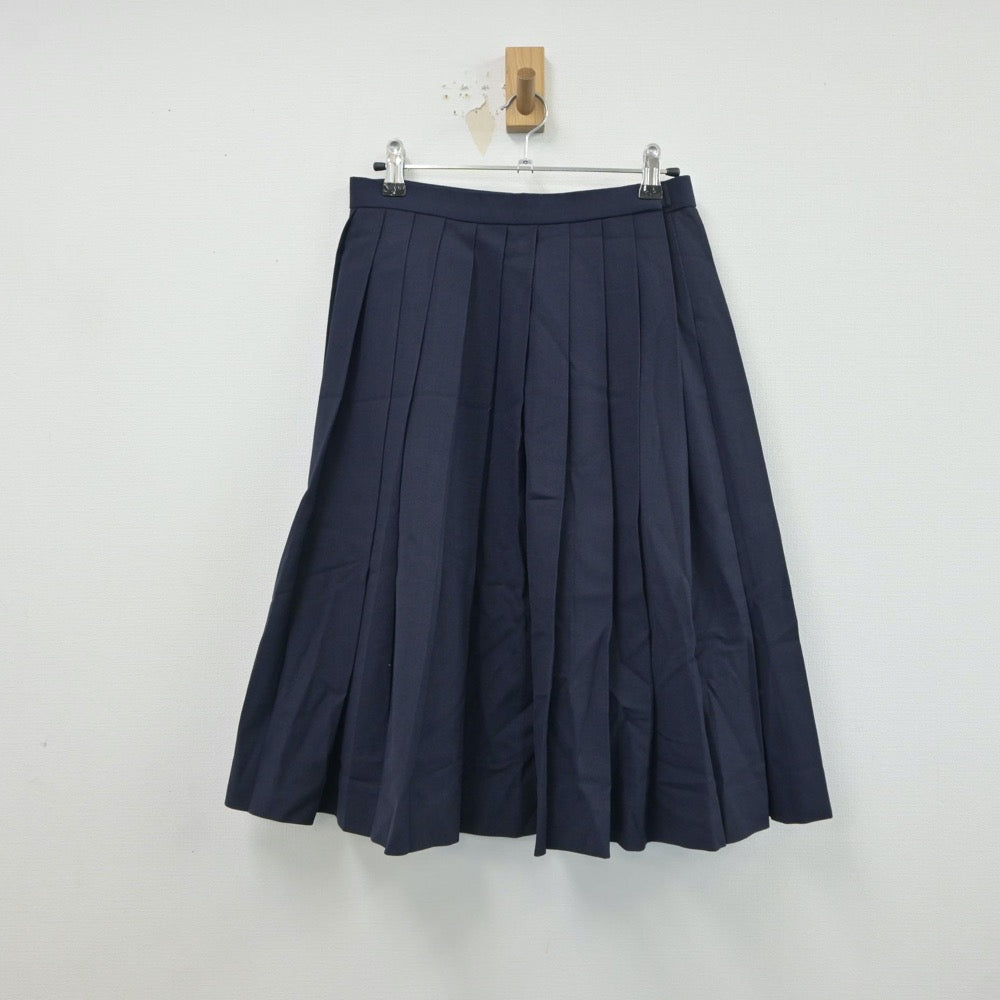 【中古】栃木県 栃木商業高校 女子制服 3点（セーラー服・スカート）sf018833