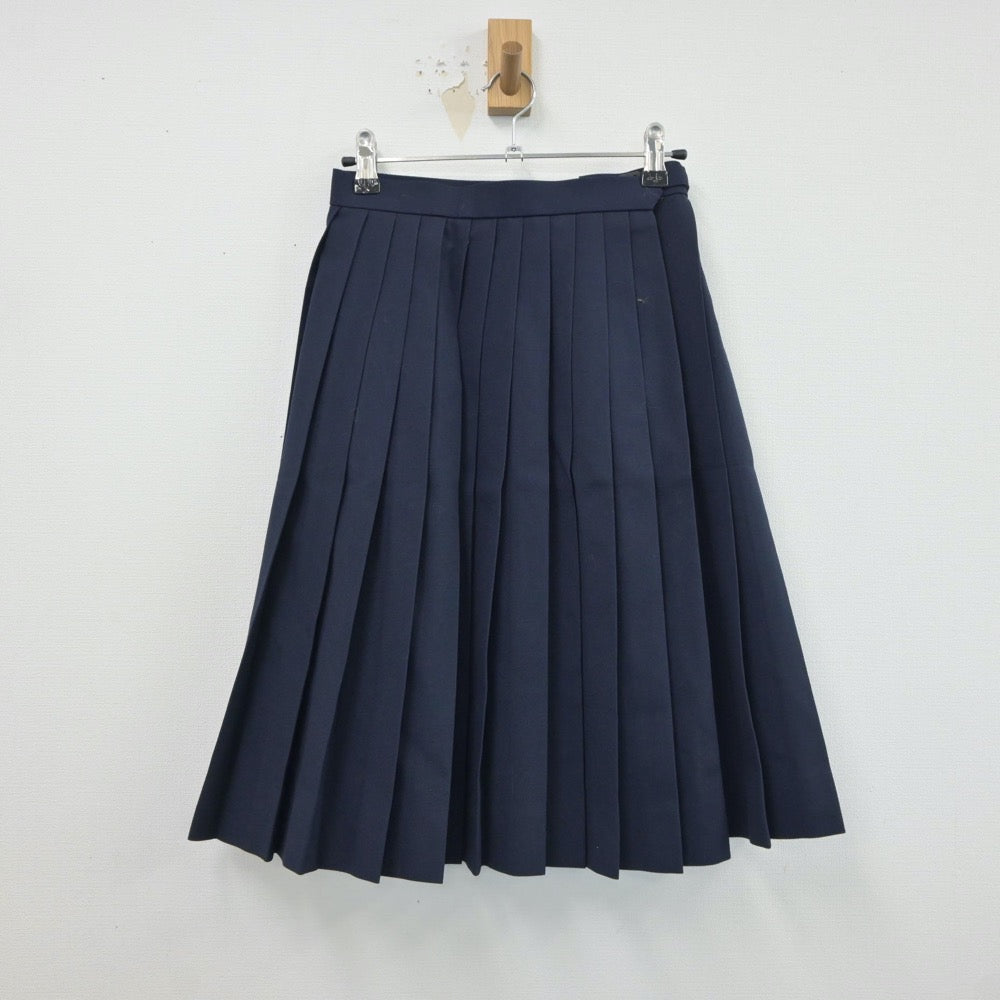 【中古】愛知県 高蔵寺中学校 女子制服 3点（セーラー服・スカート）sf018834