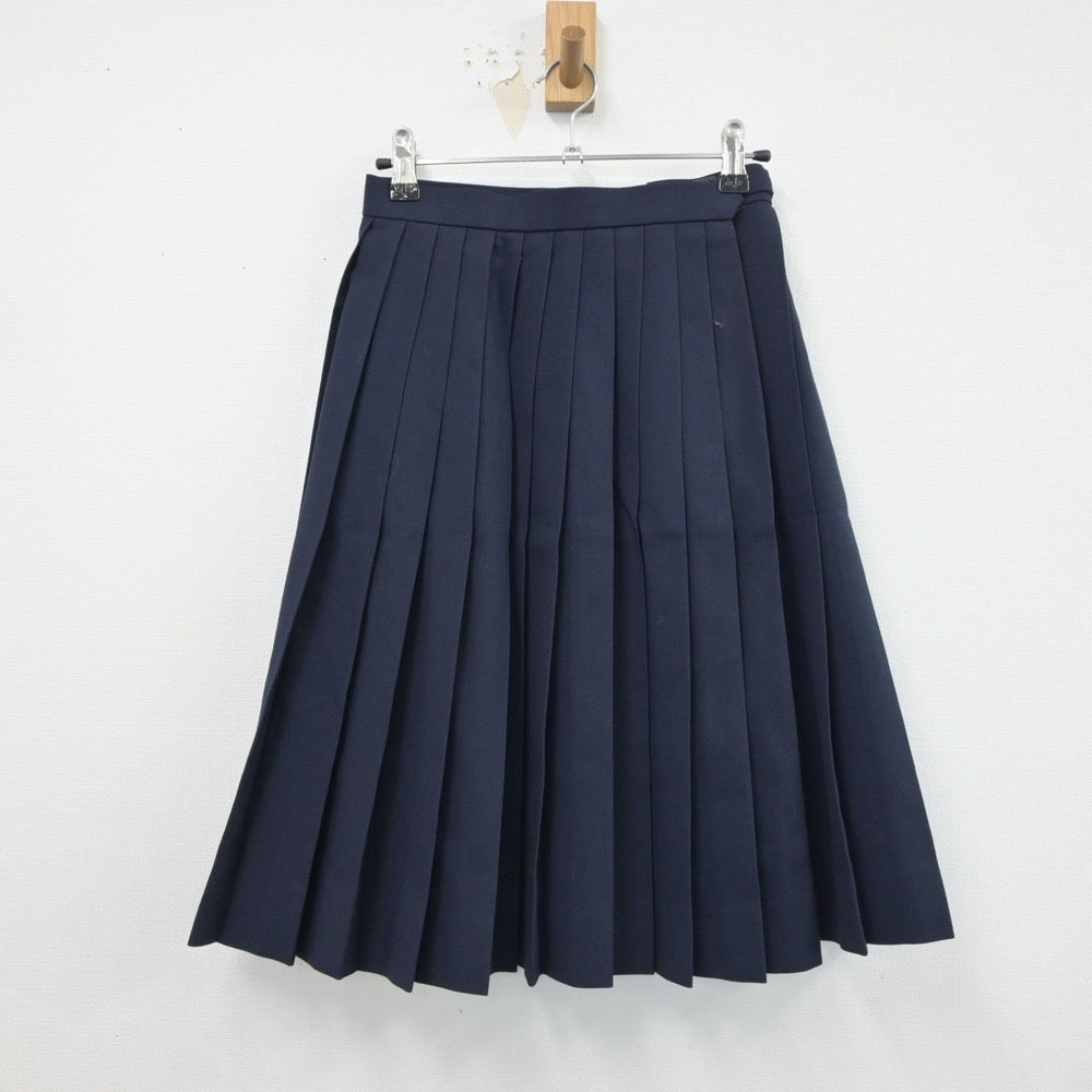 【中古】愛知県 高蔵寺中学校 女子制服 3点（セーラー服・スカート）sf018835