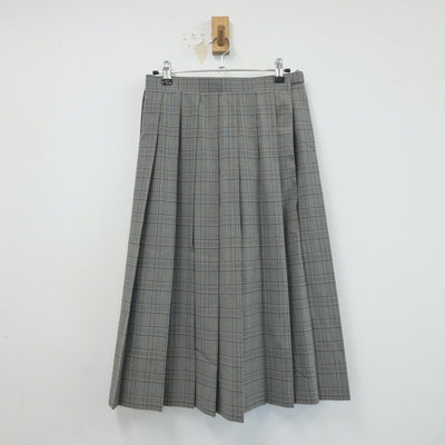 【中古】栃木県 桑中学校 女子制服 2点（シャツ・スカート）sf018840