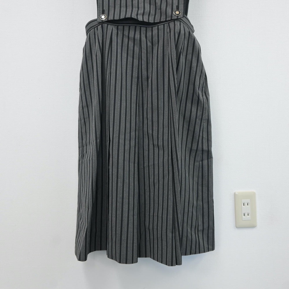 【中古】栃木県 小山高等学校 女子制服 1点（ジャンパースカート）sf018841