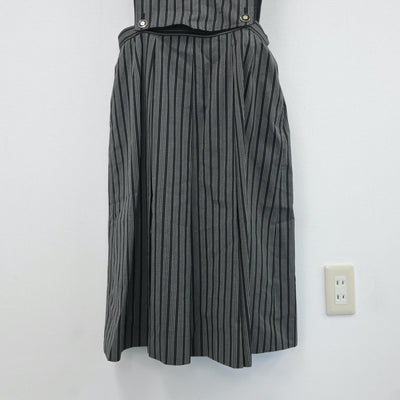 【中古】栃木県 小山高等学校 女子制服 1点（ジャンパースカート）sf018841